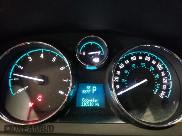 2014 Chevrolet Captiva Sport LT with VIN 3GNAL3EK1ES680392, listed as a Copart auction lot 65120464 with 110,510 mi miles and Salvage Title. Bid and sale history available at DreamBid. Image 9.