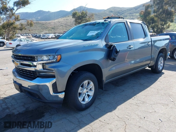 2020 Chevrolet Silverado 1500 LT with VIN 3GCPWCEKXLG437724, listed as a IAAI auction lot 41966035 with 40,024 mi miles. Bid and sale history available at carsss.com. Image 17.