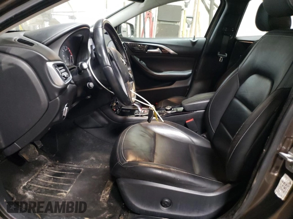 2017 Infiniti QX30 with VIN SJKCH5CP1HA038870, listed as a Copart auction lot 49307075 with 86,060 mi miles and Salvage title. Bid and sale history available at DreamBid. Image 7.