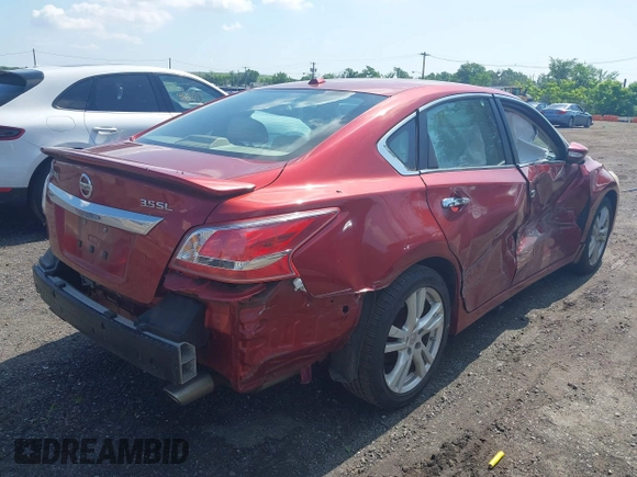 2013 Nissan Altima SV with VIN 1N4BL3AP3DN455534, listed as a IAAI auction lot 42517316 with 130,751 mi miles and . Bid and sale history available at DreamBid. Image 4.