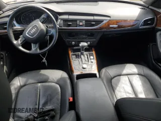 2014 Audi A6 Premium Plus with VIN WAUFGAFC9EN164626, listed as a Copart auction lot 61979655 with 125,204 mi miles and Salvage title. Bid and sale history available at DreamBid. Image 8.