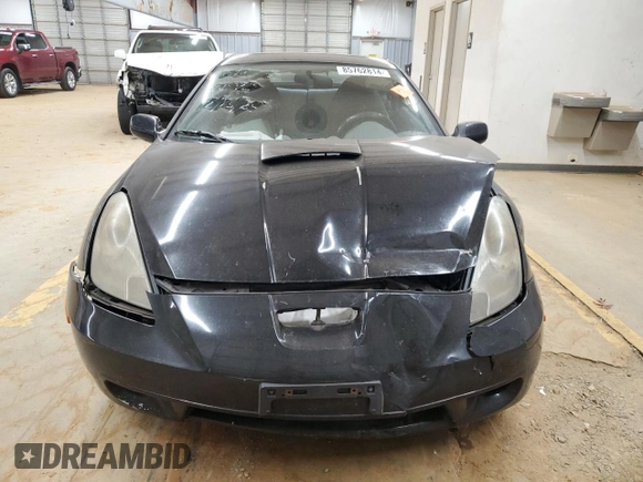 2000 Toyota Celica GT with VIN JTDDR32T6Y0017977, listed as a Copart auction lot 85762814 with 254,433 mi miles and Salvage Title. Bid and sale history available at carsss.com. Image 5.