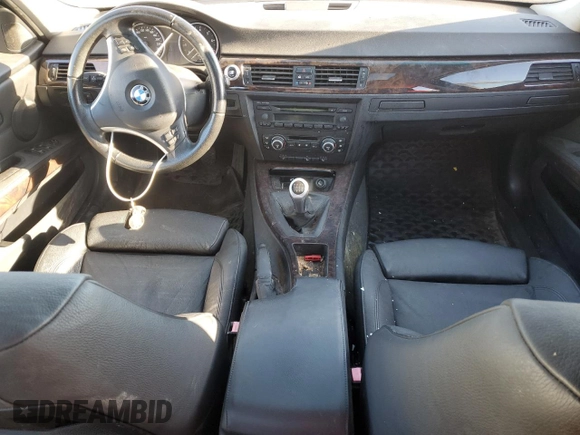 2007 BMW 3 Series 328xi with VIN WBAVC93507KZ70886, listed as a Copart auction lot 80347444 with 0 mi miles and Clean Title. Bid and sale history available at carsss.com. Image 8.