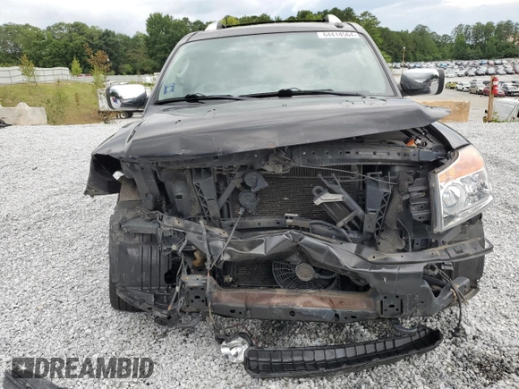 2012 Nissan Armada Platinum z VIN 5N1AA0NC4CN613049, wystawiony jako Copart lot #64414564 z przebiegiem 143 009 mil mil oraz Szkoda całkowita • Salvage title. Historia ofert i sprzedaży dostępna na DreamBid. Obrazek 5.