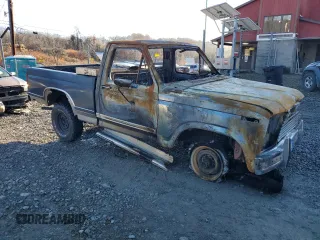 1986 Ford F-150 with VIN 1FTEF14H7GNB46015, listed as a Copart auction lot 80076324 with 0 mi miles and Salvage Title. Bid and sale history available at carsss.com. Image 4.