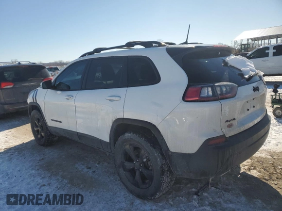 2020 Jeep Cherokee Altitude with VIN 1C4PJMLX9LD511845, listed as a Copart auction lot 46396405 with 122,338 mi miles and Salvage Title. Bid and sale history available at DreamBid. Image 2.