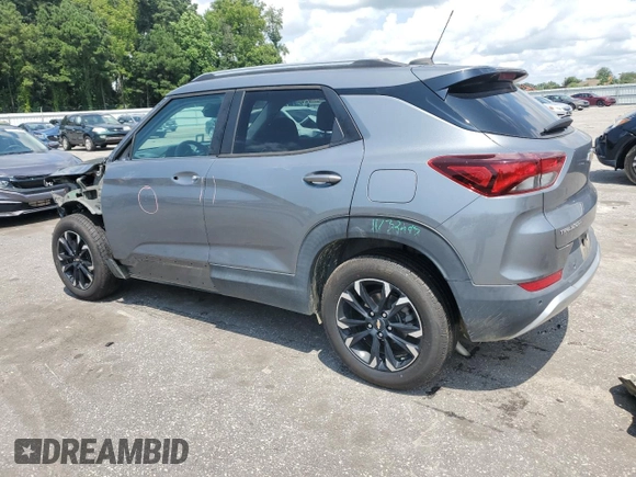 2021 Chevrolet TrailBlazer LT with VIN KL79MPSL1MB040347, listed as a Copart auction lot 64392884 with 42,576 mi miles and Salvage Title. Bid and sale history available at DreamBid. Image 2.