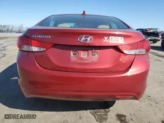 2013 Hyundai Elantra GLS PZEV with VIN 5NPDH4AE9DH352577, listed as a Copart auction lot 45100665 with 84,773 mi miles and Salvage Title. Bid and sale history available at carsss.com. Image 6.