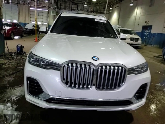 2020 BMW X7 xDrive40i with VIN 5UXCW2C08L9A03782, listed as a Copart auction lot 44856085 with 148,166 mi miles and Salvage Title. Bid and sale history available at carsss.com. Image 14.