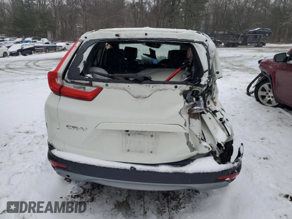 2017 Honda CR-V EX-L with VIN 2HKRW2H87HH621147, listed as a Copart auction lot 43910075 with Not Provided miles and Non Repairable. Bid and sale history available at carsss.com. Image 6.