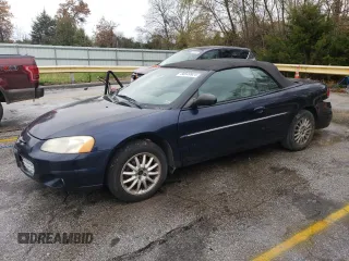 2002 Chrysler Sebring LXi with VIN 1C3EL55R22N329259, listed as a Copart auction lot 80549924 with 101,518 mi miles and Salvage Title. Bid and sale history available at DreamBid. Image 1.