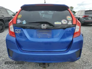 2015 Honda Fit LX with VIN 3HGGK5H50FM726275, listed as a Copart auction lot 56564315 with 123,082 mi miles and Salvage title. Bid and sale history available at DreamBid. Image 6.