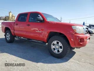 2007 Toyota Tacoma with VIN 3TMLU42N87M009330, listed as a Copart auction lot 62818735 with 152,400 mi miles and Salvage title. Bid and sale history available at DreamBid. Image 4.