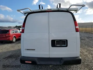 2021 Chevrolet Express Cargo Van with VIN 1GCWGAFP2M1305788, listed as a Copart auction lot 44830035 with 86,728 mi miles and Salvage Title. Bid and sale history available at carsss.com. Image 6.