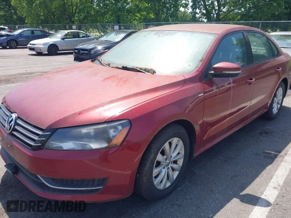 2015 Volkswagen Passat Wolfsburg Edition with VIN 1VWAT7A33FC061862, listed as a IAAI auction lot 42605981 with 179,456 mi miles and . Bid and sale history available at DreamBid. Image 2.