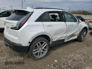 2019 Cadillac XT4 FWD Sport z VIN 1GYFZER48KF112347, wystawiony jako Copart lot #51124995 z przebiegiem 60 811 mil mil oraz Szkoda całkowita • Salvage title. Historia ofert i sprzedaży dostępna na DreamBid. Obrazek 3.