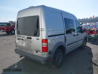 2010 Ford Transit Connect Wagon XLT with VIN NM0KS9BN8AT027833, listed as a IAAI auction lot 41735842 with 283,525 mi miles. Bid and sale history available at carsss.com. Image 4.