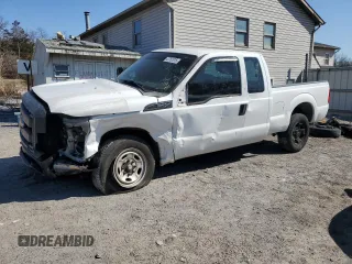 2012 Ford Super Duty F-250 SRW XL with VIN 1FT7X2A63CEB54671, listed as a Copart auction lot 47761815 with 0 mi miles and Salvage Title. Bid and sale history available at carsss.com. Image 1.