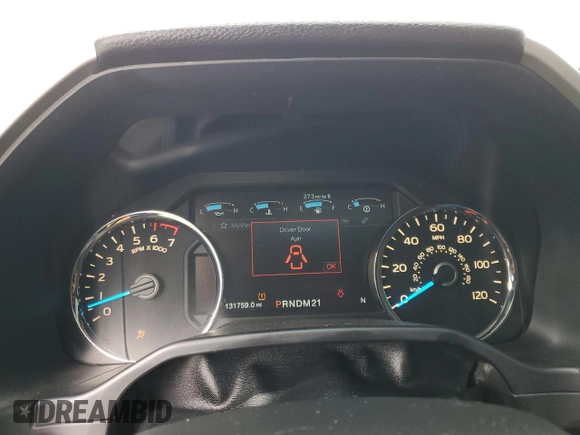 2015 Ford F-150 XL with VIN 1FTEW1CG8FFD02631, listed as a Copart auction lot 60219845 with 131,759 mi miles and Salvage title. Bid and sale history available at DreamBid. Image 9.