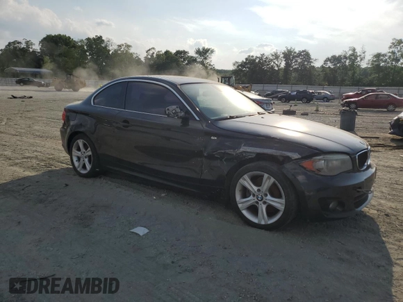 2013 BMW 1 Series 128i with VIN WBAUP7C57DVX52006, listed as a Copart auction lot 60778245 with Not provided miles and Salvage title. Bid and sale history available at DreamBid. Image 4.