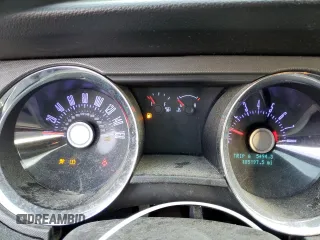 2012 Ford Mustang V6 with VIN 1ZVBP8EM1C5212795, listed as a Copart auction lot 49974445 with 105,197 mi miles and Salvage Title. Bid and sale history available at carsss.com. Image 9.