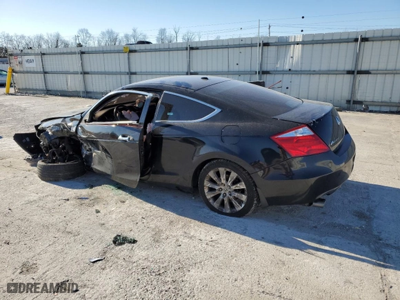 2009 Honda Accord Cpe EX-L with VIN 1HGCS22809A012180, listed as a Copart auction lot 83521264 with NaN miles and Salvage Title. Bid and sale history available at carsss.com. Image 2.