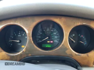 2001 Jaguar XJ with VIN SAJDA23C51LF35586, listed as a Copart auction lot 44105165 with 47,355 mi miles and Salvage title. Bid and sale history available at DreamBid. Image 9.