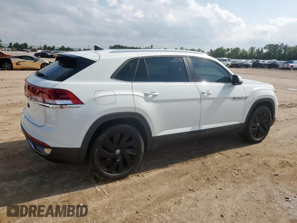 2025 Volkswagen Atlas SE z VIN 1V2JE2CA4SC205357, wystawiony jako Copart lot #58225365 z przebiegiem 4 355 mil mil oraz Szkoda całkowita • Salvage title. Historia ofert i sprzedaży dostępna na DreamBid. Obrazek 3.