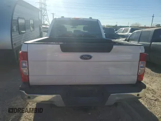 2020 Ford F-250 XL with VIN 1FT7W2A64LEC12385, listed as a Copart auction lot 77958334 with 122,635 mi miles and Salvage title. Bid and sale history available at DreamBid. Image 6.