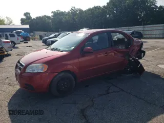 2010 Chevrolet Aveo 1LT с VIN KL1TD5DEXAB118316, выставлен на аукционе Copart как лот 58219795 с пробегом 63 305 миль миль и Списание • Salvage title. История ставок и продаж доступна на DreamBid. Изображение 1.