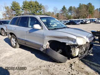 2006 Hyundai Santa Fe GLS with VIN KM8SC13E66U095786, listed as a Copart auction lot 82273614 with 165,745 mi miles and Clean Title. Bid and sale history available at carsss.com. Image 4.
