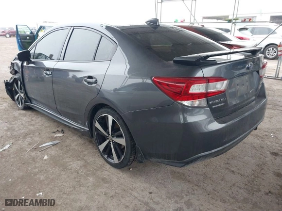 2018 Subaru Impreza Sport with VIN 4S3GKAM67J3618879, listed as a IAAI auction lot 41431925 with 84,673 mi miles. Bid and sale history available at carsss.com. Image 3.