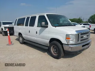 2014 Ford Econoline Wagon XL with VIN 1FBSS3BL7EDA36316, listed as a IAAI auction lot 41938434 with 1 mi miles. Bid and sale history available at carsss.com. Image 1.