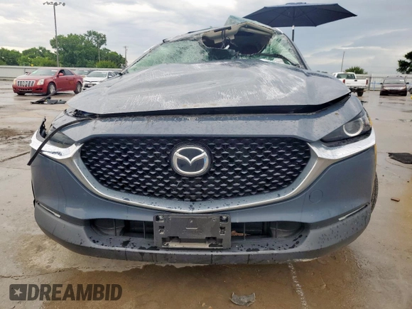 2023 Mazda CX-30 S Carbon Edition with VIN 3MVDMBCM7PM534442, listed as a Copart auction lot 60341565 with 15,068 mi miles and Salvage title. Bid and sale history available at DreamBid. Image 5.