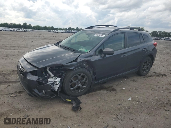 2022 Subaru Crosstrek Special Sports with VIN JF2GTHSC2NH222223, listed as a Copart auction lot 59674295 with 48,226 mi miles and Salvage title. Bid and sale history available at DreamBid. Image 1.