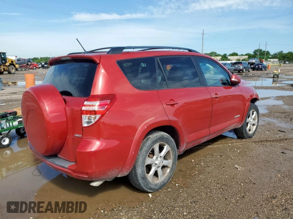 2010 Toyota RAV4 Limited with VIN 2T3DF4DV9AW082112, listed as a Copart auction lot 58347165 with 180,495 mi miles and Salvage title. Bid and sale history available at DreamBid. Image 3.