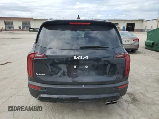 2022 Kia Telluride SX with VIN 5XYP5DHC5NG286516, listed as a Copart auction lot 55111655 with 40,010 mi miles and Salvage title. Bid and sale history available at DreamBid. Image 6.