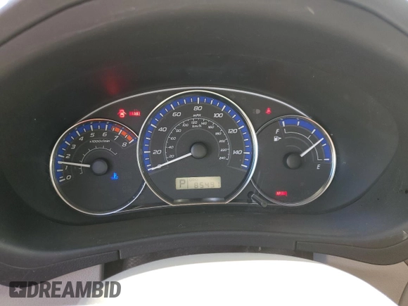 2012 Subaru Forester X Premium with VIN JF2SHBDC5CH410253, listed as a Copart auction lot 62430315 with 85,491 mi miles and Salvage title. Bid and sale history available at DreamBid. Image 9.