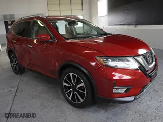 2017 Nissan Rogue SL with VIN 5N1AT2MV8HC846198, listed as a Copart auction lot 48538225 with 45,765 mi miles and Salvage Title. Bid and sale history available at carsss.com. Image 1.