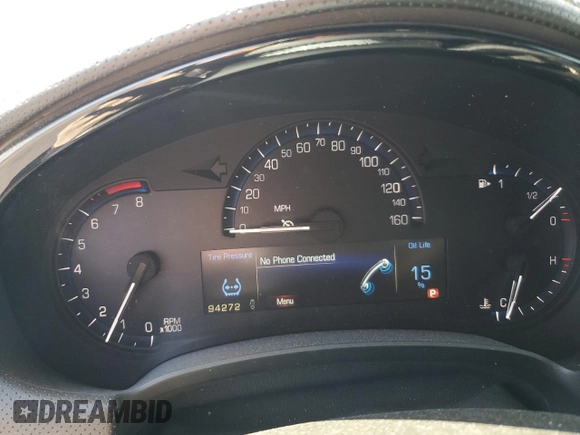 2013 Cadillac XTS Luxury with VIN 2G61R5S32D9216672, listed as a Copart auction lot 58392955 with 94,272 mi miles and Salvage title. Bid and sale history available at DreamBid. Image 9.