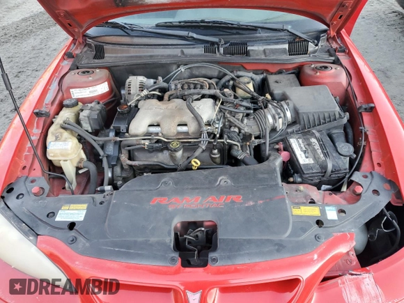 2001 Pontiac Grand Am GT with VIN 1G2NW52E51C111447, listed as a Copart auction lot 44349795 with 0 mi miles and Salvage Title. Bid and sale history available at carsss.com. Image 11.