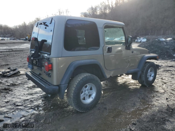 2004 Jeep Wrangler Sport with VIN 1J4FA49SX4P723705, listed as a Copart auction lot 46944215 with 157,731 mi miles and Clean Title. Bid and sale history available at carsss.com. Image 3.