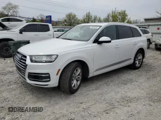2018 Audi Q7 Premium Plus with VIN WA1LAAF73JD049086, listed as a Copart auction lot 53624345 with 91,958 mi miles and Clean Title. Bid and sale history available at carsss.com. Image 1.
