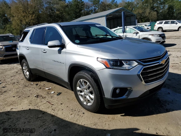2021 Chevrolet Traverse LT Cloth with VIN 1GNERGKW6MJ203861, listed as a Copart auction lot 49358005 with 46,129 mi miles and Non Repairable. Bid and sale history available at carsss.com. Image 4.