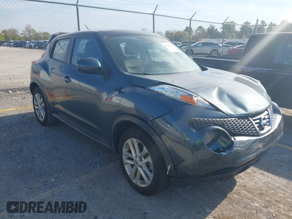 2014 Nissan Juke S with VIN JN8AF5MR0ET358508, listed as a IAAI auction lot 40642541 with 55,958 mi miles. Bid and sale history available at carsss.com. Image 1.
