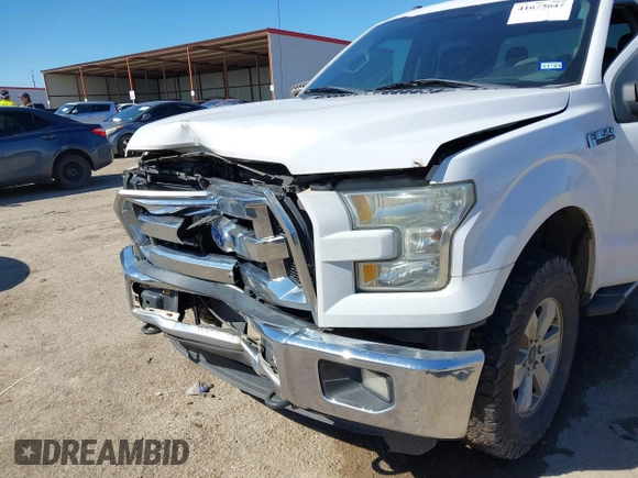 2016 Ford F-150 XLT with VIN 1FTEW1EF6GKD02141, listed as a IAAI auction lot 41675647 with 108,583 mi miles. Bid and sale history available at carsss.com. Image 6.