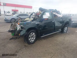 2013 Ford F-150 XL with VIN 1FTFW1EF2DKE54627, listed as a IAAI auction lot 40795033 with 1 mi miles. Bid and sale history available at carsss.com. Image 2.