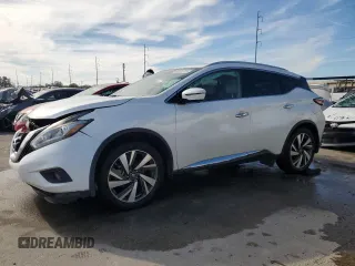 2017 Nissan Murano Platinum with VIN 5N1AZ2MG5HN179756, listed as a Copart auction lot 41531315 with 74,173 mi miles and Salvage Title. Bid and sale history available at carsss.com. Image 1.
