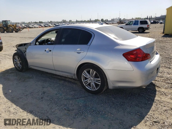 2013 Infiniti G37 Journey with VIN JN1CV6AP9DM718662, listed as a Copart auction lot 59592975 with 165,697 mi miles and Salvage title. Bid and sale history available at DreamBid. Image 2.