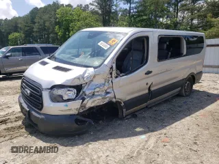 2018 Ford Transit XL with VIN 1FMZK1YM5JKA68679, listed as a Copart auction lot 58753895 with 81,853 mi miles and Salvage title. Bid and sale history available at DreamBid. Image 1.